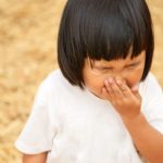 Child coughing
